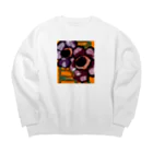 ももよのラフレシア Big Crew Neck Sweatshirt