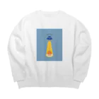 ないものねだりのナポリタン泥棒(blue) Big Crew Neck Sweatshirt