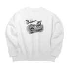 スタジオばんやのBobber  Big Crew Neck Sweatshirt