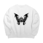 HachijuhachiのGORE メタルロゴ Big Crew Neck Sweatshirt