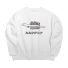 図鑑Tのスズリのハルキゲニア Big Crew Neck Sweatshirt