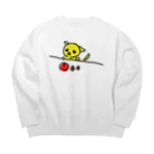 akane_art（茜音工房）のフルーツチワワ Big Crew Neck Sweatshirt