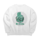 おつかれ帝国のバニーはなきむし（ぱすてるみんと） Big Crew Neck Sweatshirt