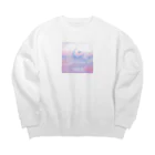 西ひより💡祝福！ちゅあしぃのharukara neet.-2021ver.- Big Crew Neck Sweatshirt