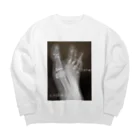 彩羽真矢のらくがきショップの【期間限定復活】骨折エンターテイメント2 Big Crew Neck Sweatshirt