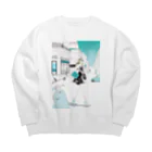 MAYOMiTANiのショッピング Big Crew Neck Sweatshirt