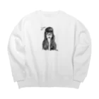 ＊Carlotta＊saki＊のカルロッタなくらし Big Crew Neck Sweatshirt