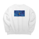 pesty_pupil designsのじゃんぐるもじゃもじゃ Big Crew Neck Sweatshirt