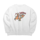 yoc(よっく)の出撃!!! Big Crew Neck Sweatshirt