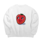 SN-storeのイチゴちゃん Big Crew Neck Sweatshirt