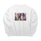 いつも君を願いのTexture Big Crew Neck Sweatshirt