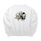 niconicotontonのうちの子1番☆サリー＆すみれ＆六花 Big Crew Neck Sweatshirt