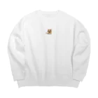 mecco21のほまれ Big Crew Neck Sweatshirt