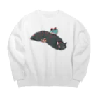 megimegiのみんなですやすや Big Crew Neck Sweatshirt