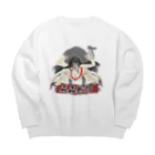 闇丞様(やみすけ)のかんかんだら Big Crew Neck Sweatshirt