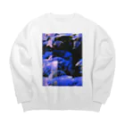 オミナエシのたゆたふ Big Crew Neck Sweatshirt