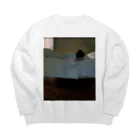 toinuuのLaziness Big Crew Neck Sweatshirt