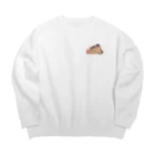 爬虫類牧師マルコのちょこちゃんグッズ Big Crew Neck Sweatshirt