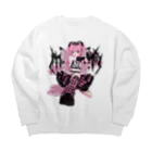 萌えショップの萌えタイム Big Crew Neck Sweatshirt