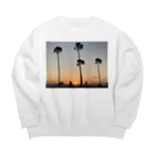 Blue SeaのSanta Monica Sunday Sunset Big Crew Neck Sweatshirt