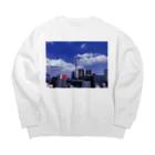 ま、の東京の象徴 Big Crew Neck Sweatshirt