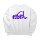 rerotozubu shopping houseのlogo big Big Crew Neck Sweatshirt