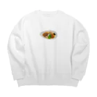 れんこんのタンタンメン Big Crew Neck Sweatshirt