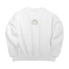 maronのふんわりハリネズミくん Big Crew Neck Sweatshirt