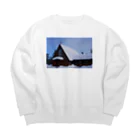 RyuTubeのフィンランドの教会 Big Crew Neck Sweatshirt