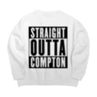 DRIPPEDのSTRAIGHT OUTTA COMPTON- ストレイト・アウタ・コンプトン- ビッグシルエットスウェット