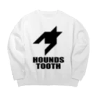 DRIPPEDのHOUNDSTOOTH Big Crew Neck Sweatshirt