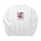 佑木瞬のはるをまってる。 Big Crew Neck Sweatshirt