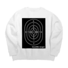 豚猫のお座敷ターゲット（Ozashiki-target)  Big Crew Neck Sweatshirt