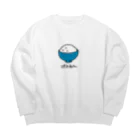 CHIYONのもりもりごはん🍚 Big Crew Neck Sweatshirt