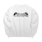 yusponzのyusponz ビックシルエットスウェット Big Crew Neck Sweatshirt