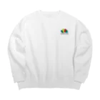 danniel_lucasのダニエルルーカスロゴ Big Crew Neck Sweatshirt