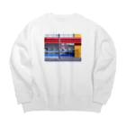 きゅーぴー。のdon’t  cross  Big Crew Neck Sweatshirt