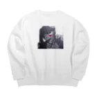 きまぐれのフランカちゃん Big Crew Neck Sweatshirt