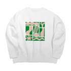 aymgのジャングル Big Crew Neck Sweatshirt