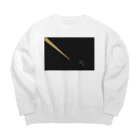 SAKURA_Nの光 Big Crew Neck Sweatshirt