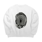 momenkoTWの魂ワープ Big Crew Neck Sweatshirt