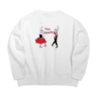 satomimitsukiのバレエ「ドン・キホーテ」 Big Crew Neck Sweatshirt