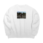 Number884のまだふぁかー Big Crew Neck Sweatshirt