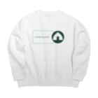 しじみデザインラボラトリーのソロキャンプ Big Crew Neck Sweatshirt