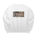 ムッちょのスケートぼーい Big Crew Neck Sweatshirt