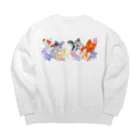 あやるの桜東錦たち Big Crew Neck Sweatshirt