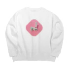 AZNDAショップ！のふたごっち Big Crew Neck Sweatshirt