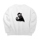 福ハナ夫（フクハナ商店）公式の忍ばず Big Crew Neck Sweatshirt