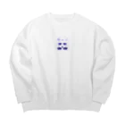 さこöの宇宙ちゃん Big Crew Neck Sweatshirt