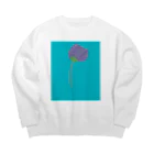 inko andの風に乗って Big Crew Neck Sweatshirt